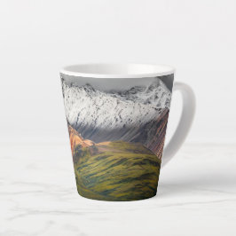 Polychrome mountain, Denali NP, Alaska カフェラテマグ