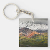 Polychrome mountain, Denali NP, Alaska キーホルダー (正面)