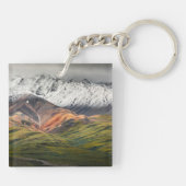 Polychrome mountain, Denali NP, Alaska キーホルダー (裏面)