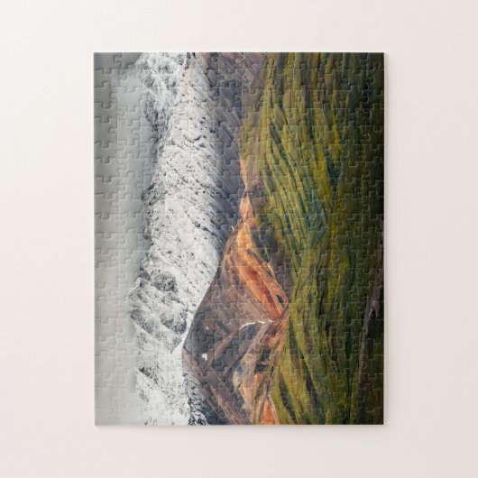 Polychrome mountain, Denali NP, Alaska ジグソーパズル (縦)