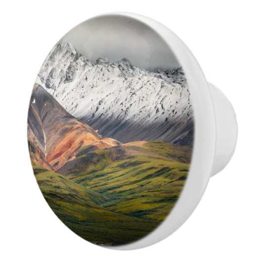 Polychrome mountain, Denali NP, Alaska セラミックノブ (右)