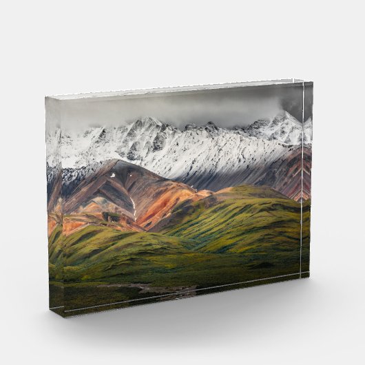 Polychrome mountain, Denali NP, Alaska フォトブロック (左)