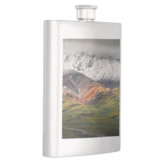 Polychrome mountain, Denali NP, Alaska フラスク (右)