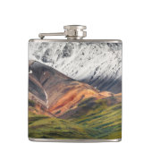 Polychrome mountain, Denali NP, Alaska フラスク (正面)