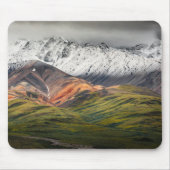 Polychrome mountain, Denali NP, Alaska マウスパッド (正面)