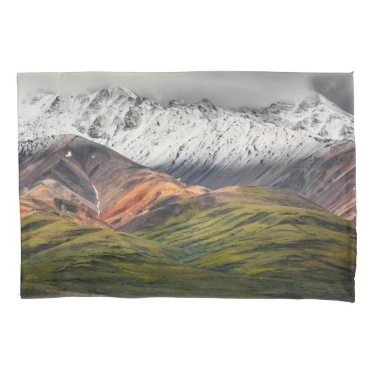 Polychrome mountain, Denali NP, Alaska 枕カバー (正面)