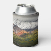 Polychrome mountain, Denali NP, Alaska 缶クーラー (缶正面)