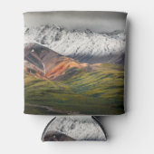 Polychrome mountain, Denali NP, Alaska 缶クーラー (正面)