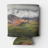 Polychrome mountain, Denali NP, Alaska 缶クーラー (裏面)