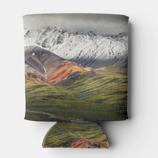 Polychrome mountain, Denali NP, Alaska 缶クーラー (裏面)