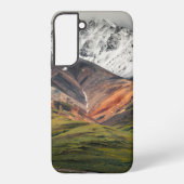 Polychrome mountain, Denali NP, Alaska Samsung Galaxyケース (裏面)