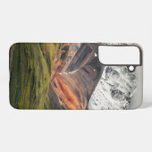 Polychrome mountain, Denali NP, Alaska Samsung Galaxyケース (裏面横)