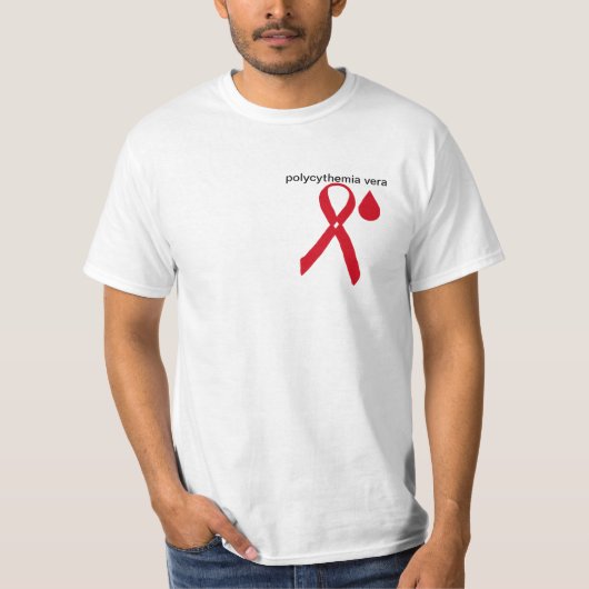 Polycythemia vera awareness tシャツ (正面)