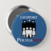 Polygamitt.pngをサポート 缶バッジ (正面&裏面)