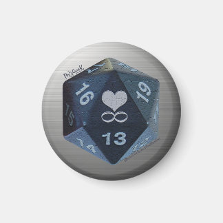 PolyGeekマグネット – 黒 マグネット