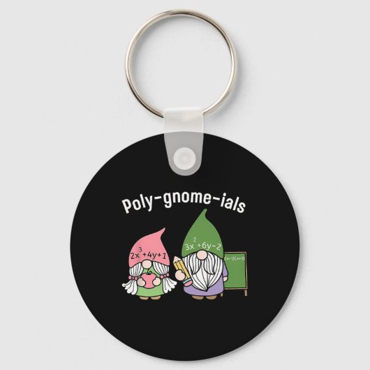 Polygnomeials数学先生 キーホルダー (正面)