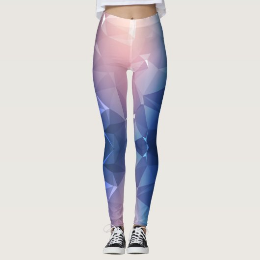 Polygon Love - Power Yoga Leggings レギンス (正面)