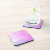 Polygonal Geometric Shapes Plastic Coaster Set コースター (右側)