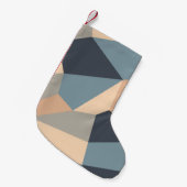 Polygonal variegated seamless pattern. multi-color スモールクリスマスストッキング (正面 (吊り時))