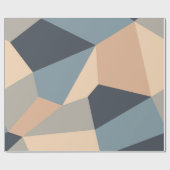 Polygonal variegated seamless pattern. multi-color ラッピングペーパー (フラット)