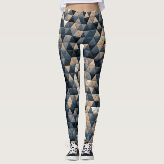 Polygone Love - Power Yoga Leggings レギンス (正面)