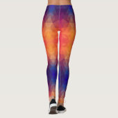 Polygone Love - Power Yoga Leggings レギンス (裏面)