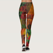 Polygone Love - Power Yoga Leggings レギンス (裏面)