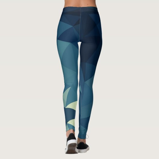 Polygone Love - Power Yoga Leggings レギンス (裏面)