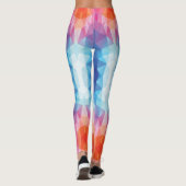 Polygone Love - Power Yoga Leggings レギンス (裏面)