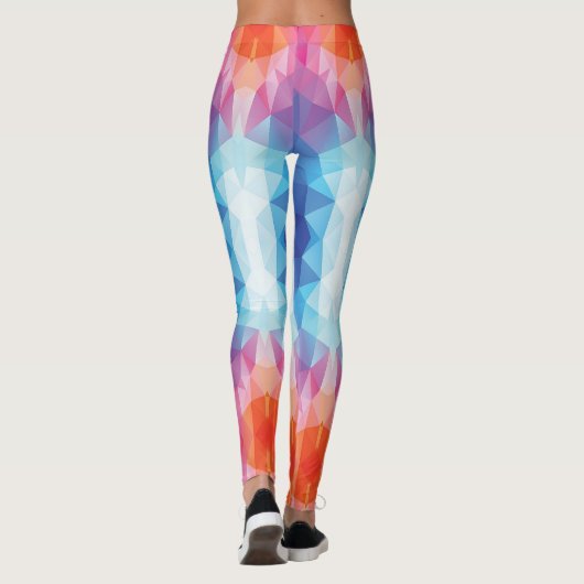 Polygone Love - Power Yoga Leggings レギンス (裏面)