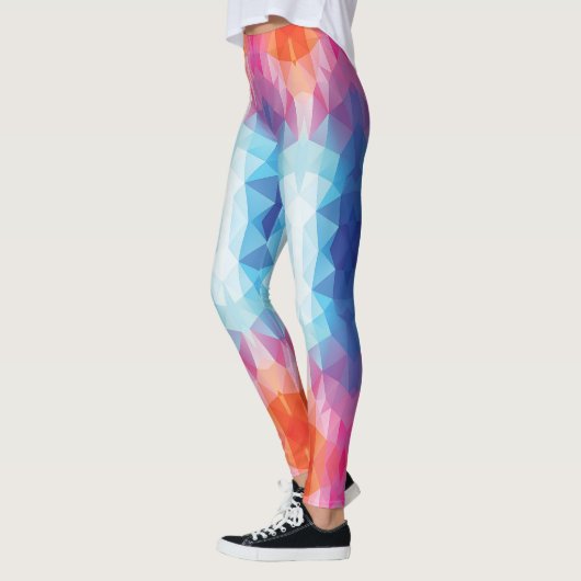 Polygone Love - Power Yoga Leggings レギンス (左)