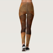 Polygone Love - Power Yoga Leggings レギンス (裏面)