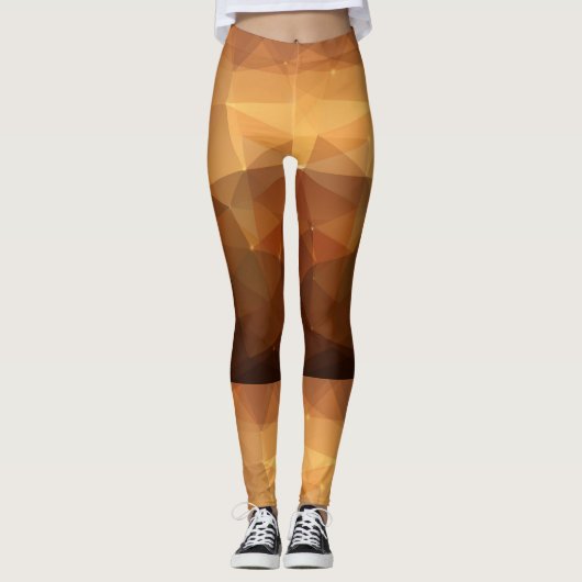 Polygone Love - Power Yoga Leggings レギンス (正面)
