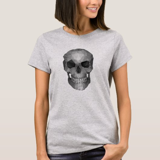 Polygons skull tシャツ (正面)