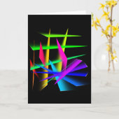 Polyhedron theme 1 カード (黄色い花)