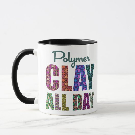 Polymer Clay All Day マグカップ (左)