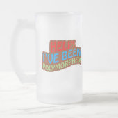 Polymorphed フロストグラスビールジョッキ (左)