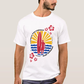 Polynesia Surf t-shirt Tシャツ