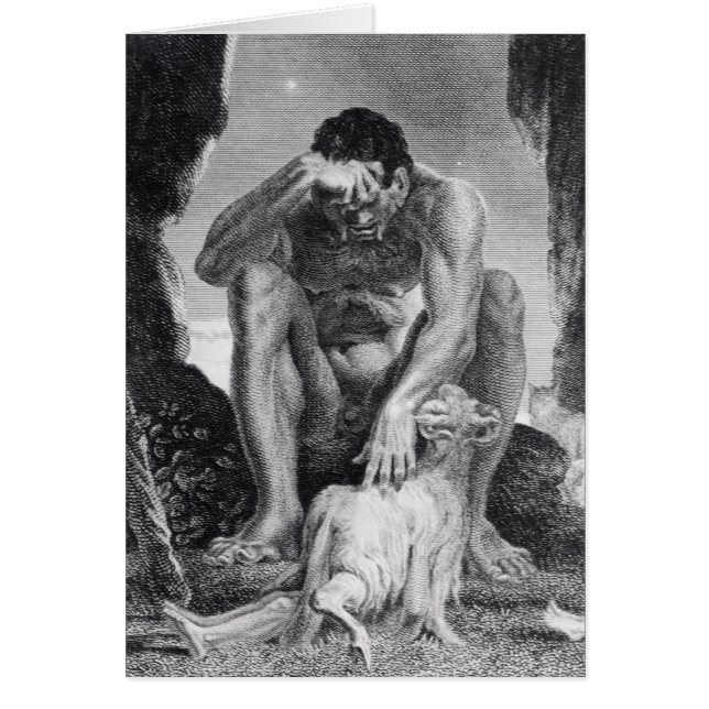 Polyphemusからシクロプスを脱出しているウリッセース (正面)