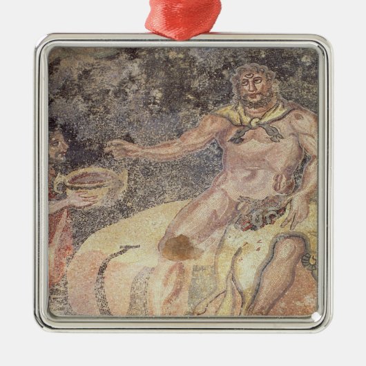 Polyphemusシクロプス、ローマのモザイク メタルオーナメント (正面)