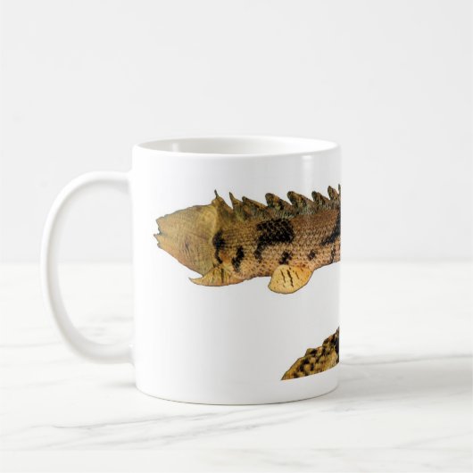 Polypterus endlicheri endlicheriのマグカップ,No.02 コーヒーマグカップ (左)