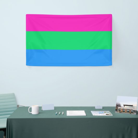 Polysexual Flag 横断幕 (トレードショー)