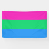 Polysexual Flag 横断幕 (横)