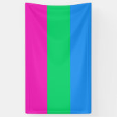 Polysexual Flag 横断幕 (縦)