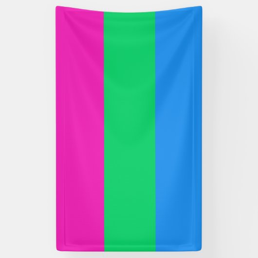 Polysexual Flag 横断幕 (縦)