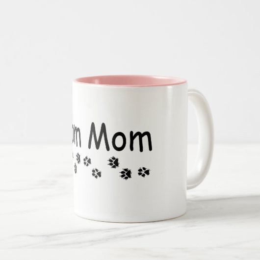 Pomのお母さんのコーヒー・マグ ツートーンマグカップ (正面右)