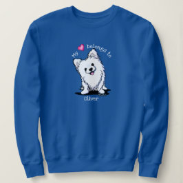 Pom Momレディースパフォーマンスマイクロファイバーシングレット スウェットシャツ