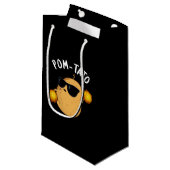 POM-tatoおもしろいプンダークBG スモールペーパーバッグ (正面アングル)