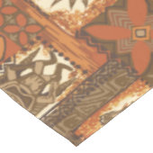 Pomaika'i Tikiのハワイのヴィンテージの樹皮布 テーブルクロス (アングル)