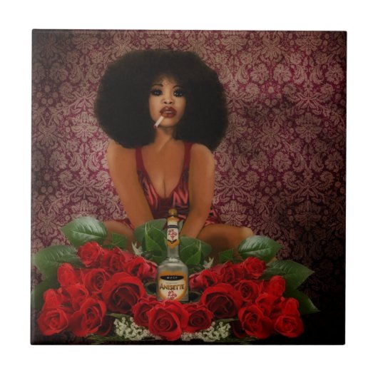 Pomba Gira タイル (正面)